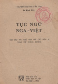 Tục ngữ Nga - Việt