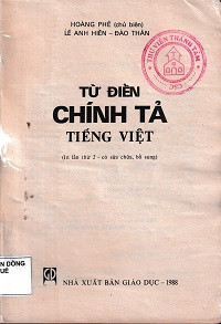 Từ điển chính tả Tiếng Việt