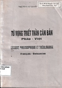 Từ vựng triết thần căn bản Pháp - Việt