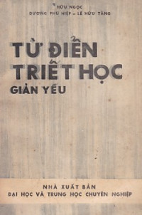 Từ điển Triết học giản yếu