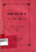 Thánh giáo Yếu lý (phần vấn đáp)