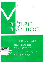 Thời sự Thần học - s19: Đời sống Kitô giáo