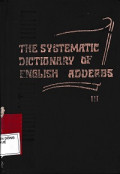 The systematic dictionary of English adverbs (t3)