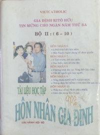 Tài liệu học tập về hôn nhân gia đình - Bộ II (t6 - t10)