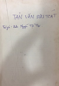 Tản văn Sưu toát