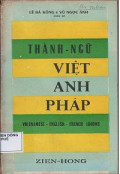 Thành ngữ Việt - Anh - Pháp
