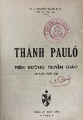 Thánh Paulô trên đường truyền giáo