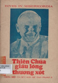 Thiên Chúa giàu lòng thương xót (Dives in misericordia)