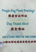 Truyện ông thánh Dominhgô, ông Thánh Rôcô và ngắm về ba ngày trước lễ Mẹ Thánh Catarina
