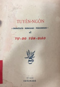 Tuyên ngôn Dignitatis humanae personnae: Về tự do Tôn giáo