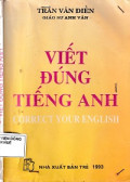 Viết đúng Tiếng Anh - Correct Your English