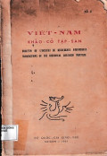 Việt Nam khảo cổ tập san (s2)