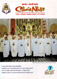 Bài giảng Chúa nhật (7/2015)
