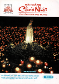 Bài giảng Chúa nhật (10/2013)