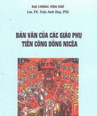 Bản văn của các Giáo phụ tiền công đồng Nicêa