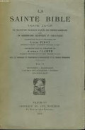 La Sainte Bible (t11, p2)