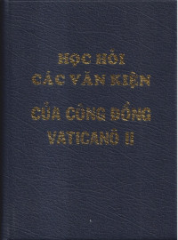 Học hỏi các văn kiện của công đồng Vaticanô II
