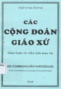 Các cộng đoàn giáo xứ - Giáo luật và viễn ảnh mục vụ