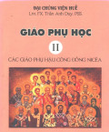 Giáo phụ học (t2) - Các giáo phụ hậu công đồng Nicêa