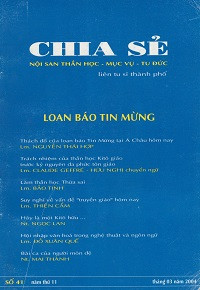 Chia sẻ - s41: Loan báo Tin Mừng