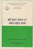 Để dạy giáo lý hữu hiệu hơn