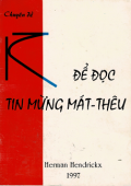 Để đọc Tin Mừng Mát-Thêu