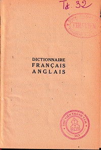 Dictionnaire français-anglais