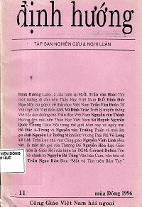 Định hướng tập san nghiên cứu và nghị luận (s11)