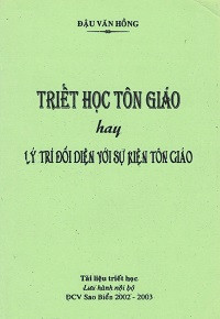 Triết học tôn giáo hay lý trí đối diện với sự kiện tôn giáo