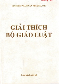 Giải thích Bộ Giáo luật
