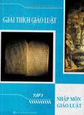 Giải thích giáo luật (t1) Nhập môn giáo luật