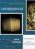 Giải thích giáo luật (t3) Các hội dòng tận hiến và Tu đoàn tông đồ