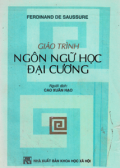 Giáo trình ngôn ngữ học đại cương