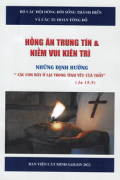 Hồng ân trung tín và niềm vui kiên trì - Những định hướng