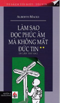 Làm sao đọc Phúc Âm mà không mất đức tin (2) - 32