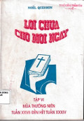 Lời chúa cho mỗi ngày (t6) Mùa thường niên, tuần 27-34