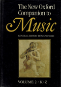 The New Oxford Companion to Music (vol 2) K-Z