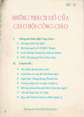 Những thách đố của Giáo hội Công giáo (s6)