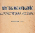 Niềm tin không như bạn tưởng