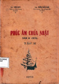 Phúc âm Chúa nhật (năm B)