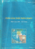 Phân loại thập phân Dewey - Môn loại 200: Tôn giáo