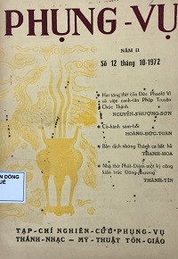 Phụng vụ - Năm II (s12) - Tạp chí nghiên cứu Phụng vụ - Thánh nhạc - Mỹ thuật - Tôn giáo