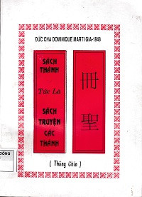 Sách Thánh tức là sách truyện các thánh (Tháng 9)