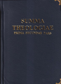 Summa Theologiae - Prima Secundae Pars