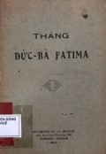 Tháng Đức Bà Fatima