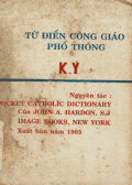 Từ điển Công Giáo phổ thông (t2) K - Y