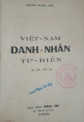 Việt Nam danh nhân từ điển