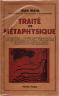 Traité de Métaphysique