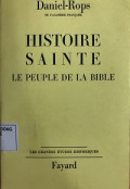 Histoire Sainte - Le peuple de la bible