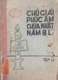 Chú giải Phúc Âm Chúa Nhật năm B (t2)